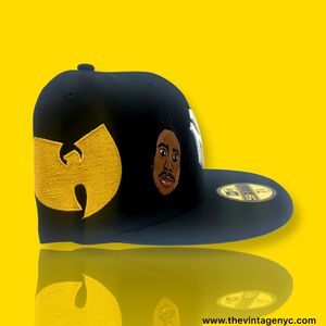 New York Yankee x "Wu-Tang" Fitted Custom 3 Hat Colors Available READ DESCRIPTION!!