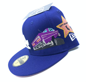 Los Angeles Dodgers x "I Get Around" Custom Fitted READ DESCRIPTION!!