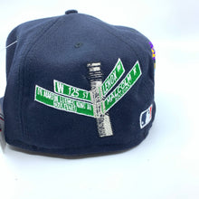 NY Yankees Fitted The Real HARLEM Navy 1996 World Series READ DESCRIPTION!!!