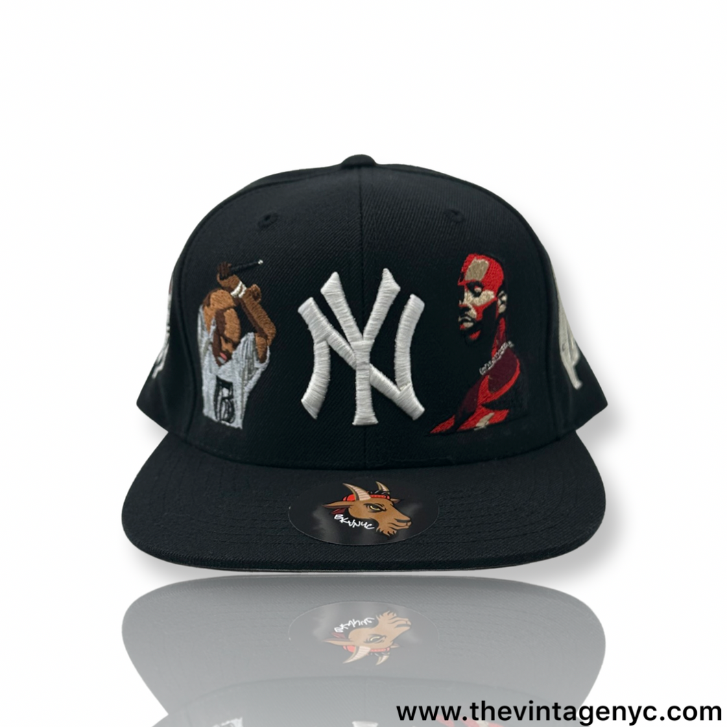 New York Yankee x DMX Custom Snapback Hat