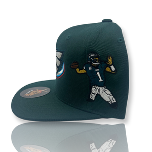 GREEN Philly Teams "Love Hurts" SnapBack Hat Limited