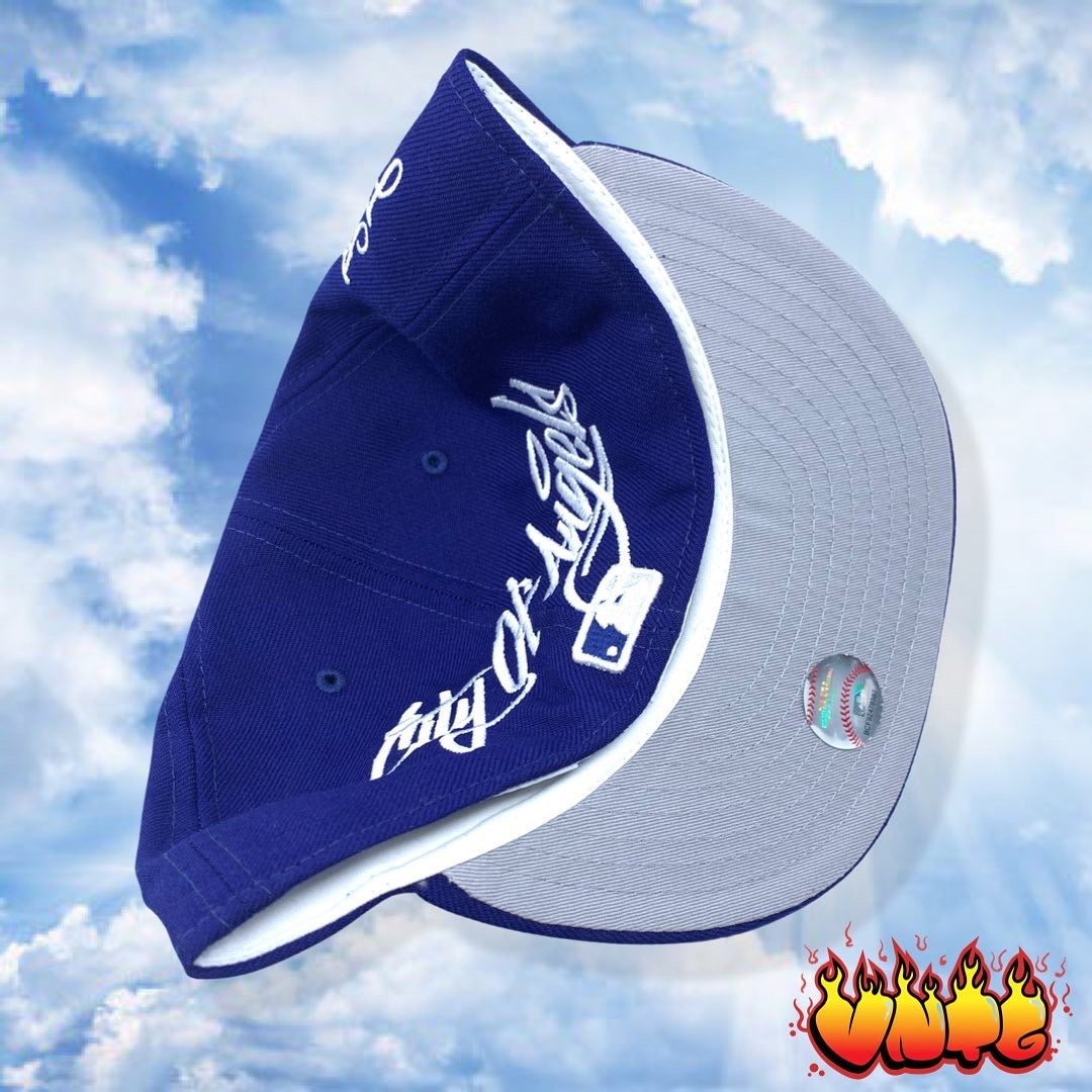 LA Dodgers Hat / City of Angels Hat / Rose Custom Hat / Custom 